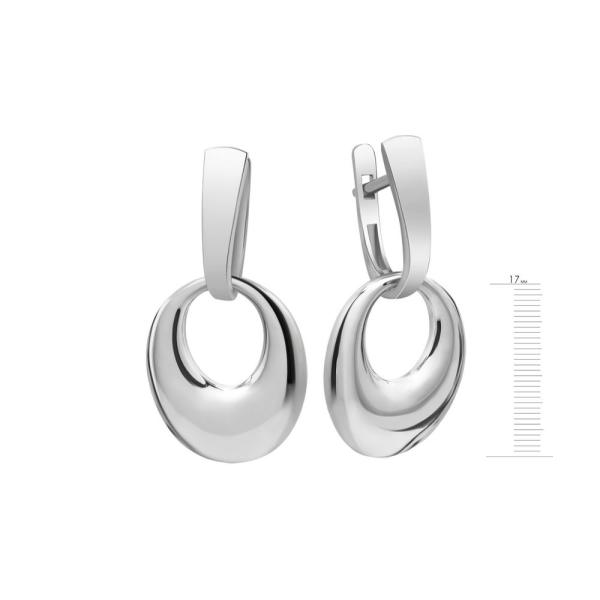 Срібні сережки S-396-E
